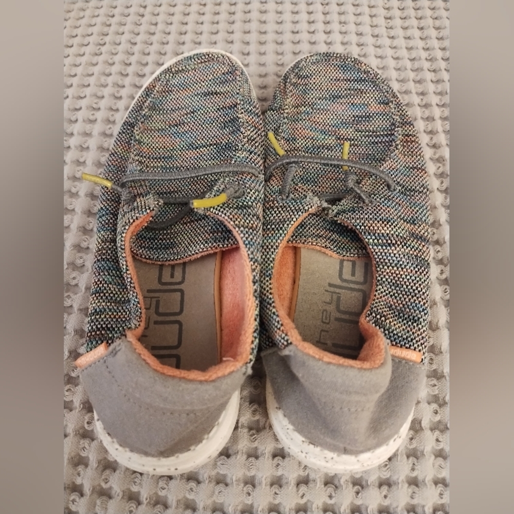 Hey Dude Sneakers - Multicolor Knit